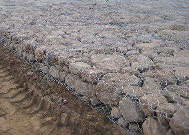 Schwere galvanisierte  Gabion Matratze/Galfan beschichteten geschweißte Masche Gabions