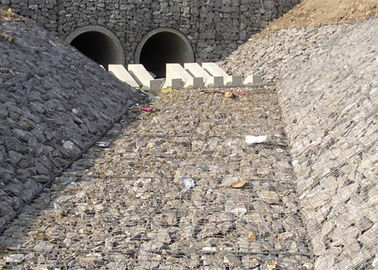 Gesponnene Matratze  Gabion/Stahlfluss-Matratze für Kanal-Futter
