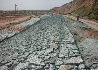 Verdrehter Matratzen-Erosionsschutz-sechseckiges/quadratisches Loch-Form Draht  Gabion