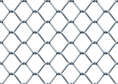 Heißes eingetauchtes galvanisiertes Kettenglied-Zaun-Maschen-Quadrat oder Diamant-Form