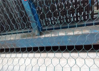 Gabions-Stein-Käfig Masche Doppelt-verdrehter sechseckiger Stahldraht PVCs überzogener