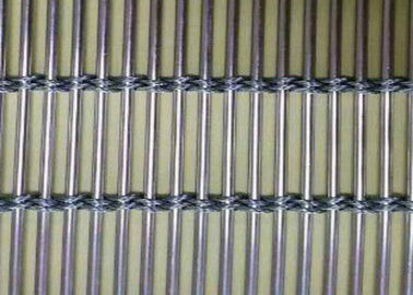 Gesponnene dekorative Maschendraht-Zaun-Platten für Drahtdurchmesser der Architektur-0.2mm-4mm