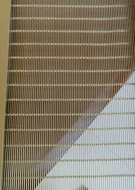 Flexibler dekorativer Maschendraht, kupferne Architektur-Metallmasche für Vorhang