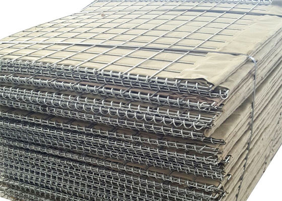 Langlebig geschweißte itärische Verteidigungsbarrieren / Gabion Mesh Box zur Überschwemmungskontrolle