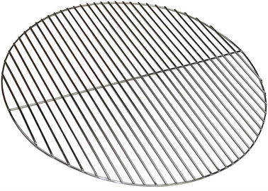 Runde geformte rostfreie Grill-Grill-Maschen-Matte für Freien-Tätigkeit