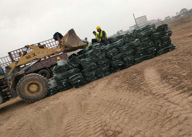 Landstraßen-grünende Technik galvanisierte Metall-Gabions-Körbe pp. Geobags