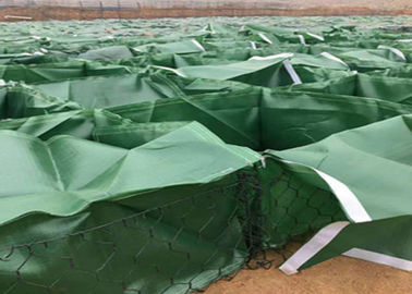 Geotechnische Taschen-itär- Bunker Galfan-Metall-Gabions-Körbe pp.