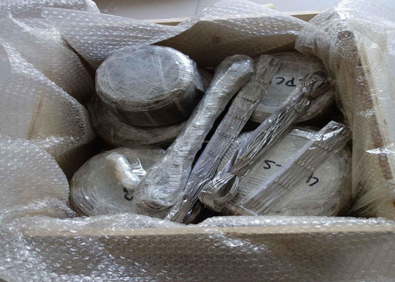 Säurebeständige 0.1m Breiten-Edelstahl-Zwingen-Seil-Masche