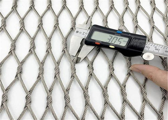 Drahtseil Mesh For Animal Enclosure ODM 304 316l