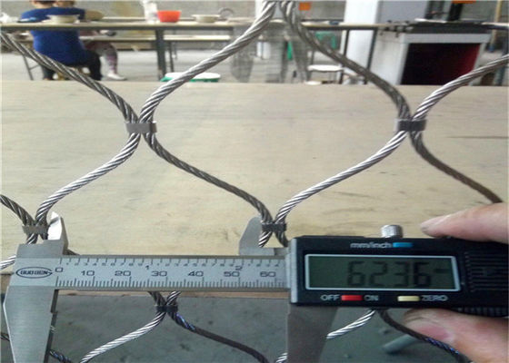 Drahtseil Mesh For Animal Enclosure ODM 304 316l