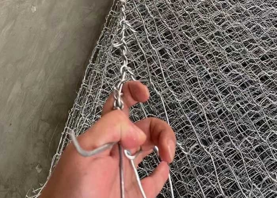 beschichtete/galvanisierte Gabions-Körbe 2.8mm PVCs Rostbeständigkeit