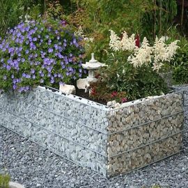 Heißer eingetauchter Devoran-Garten Gabions, Schweißungs-Maschen-Platten-Probe verfügbar