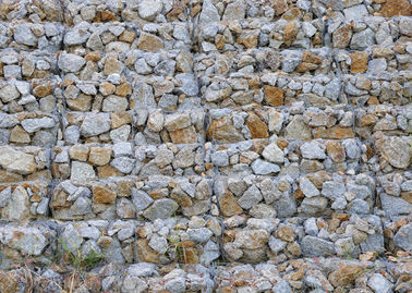 Schweres Zink-überzogene Draht-Felsen-Stützmauer-haltbare Probe verfügbar