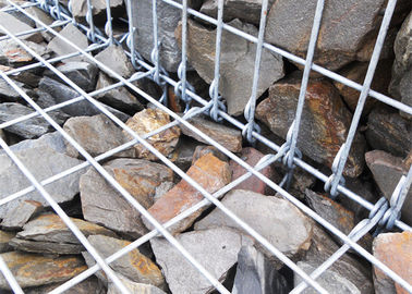 Galvanisierte Maschendraht-Steinstützmauer 3,0 - 6,0 limeter-Drahtdurchmesser
