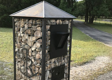 Flexibles geschweißte Masche Gabions-Zink-überzogene Oberflächenbehandlung ISO9001 genehmigt